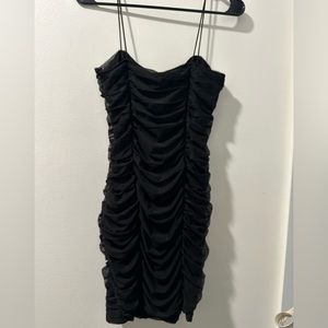 I WANT YOU MINI DRESS BLACK